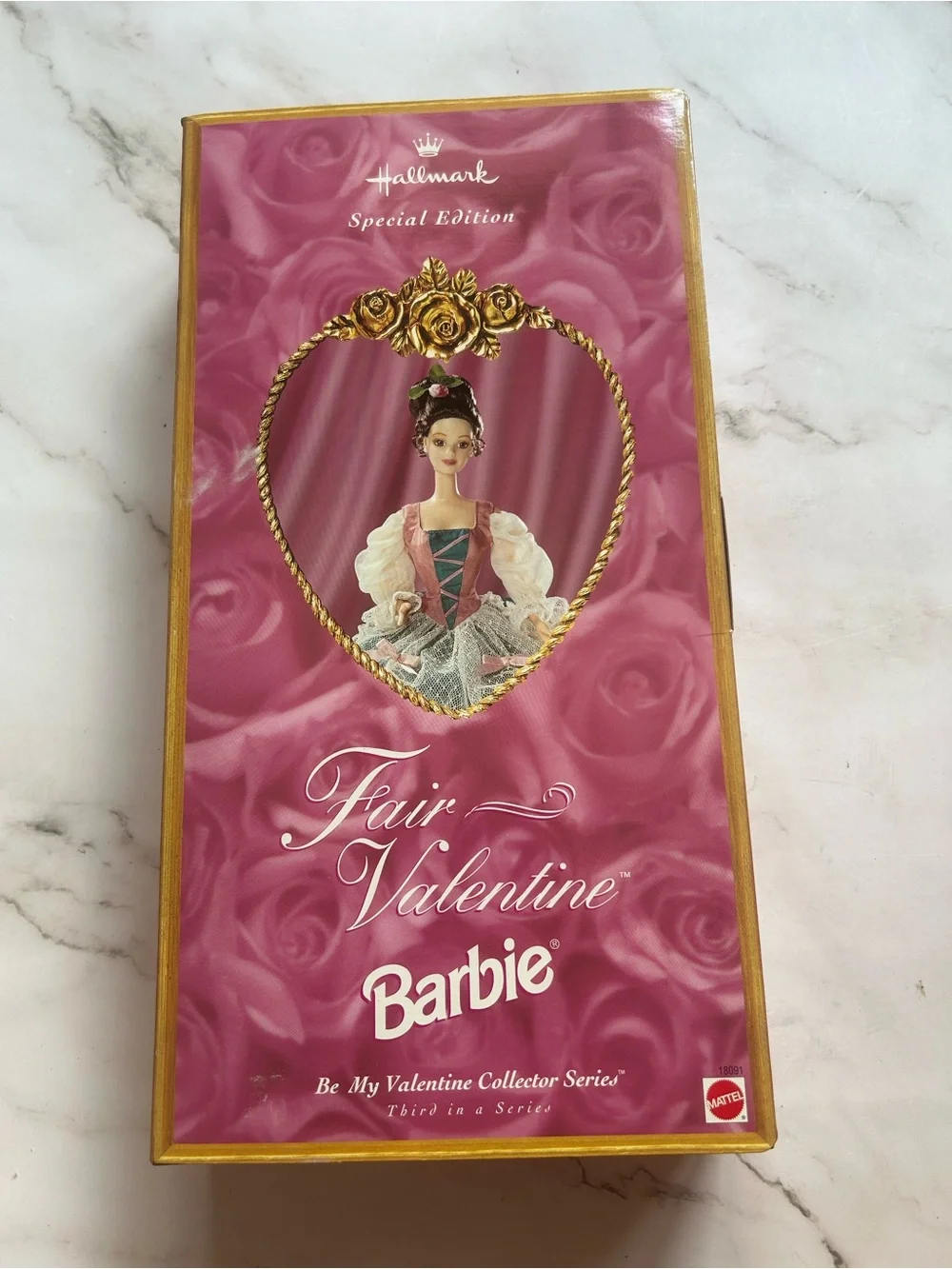 Hallmark Fair Valentine Barbie Doll